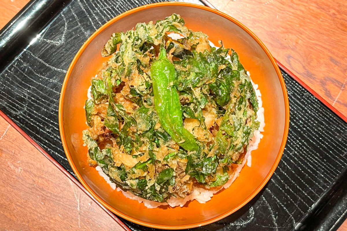 復活！名代かき揚げ丼 特製野菜ミックス