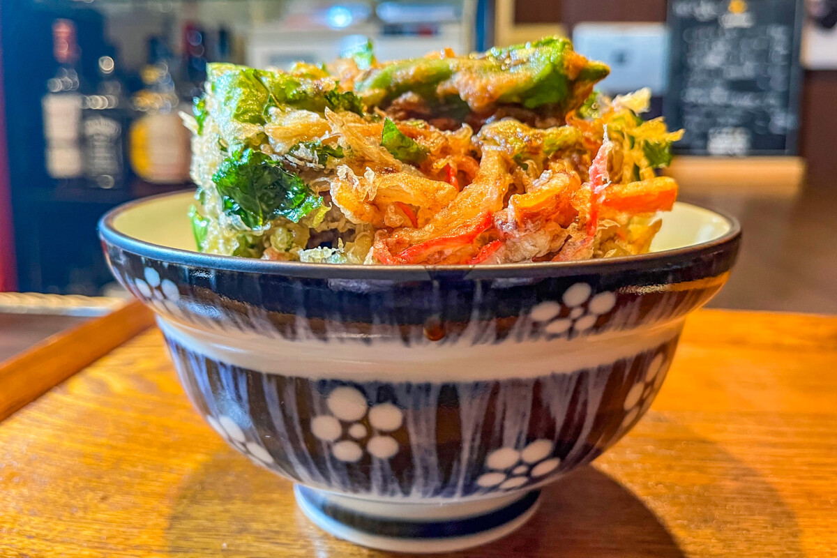 名代かき揚げ丼 特製野菜ミックス